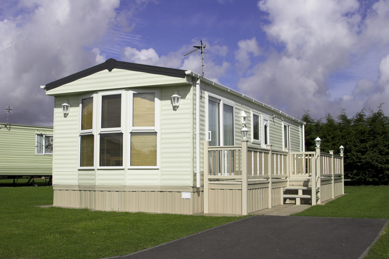Stationary Manufactured Home. 