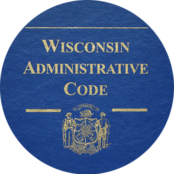Image of book cover titled Wisconsin Administrative Code